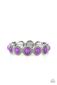 Polished Promenade - Purple Paparazzi Bracelet