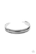 QUILL-Call - Silver Paparazzi Bracelet