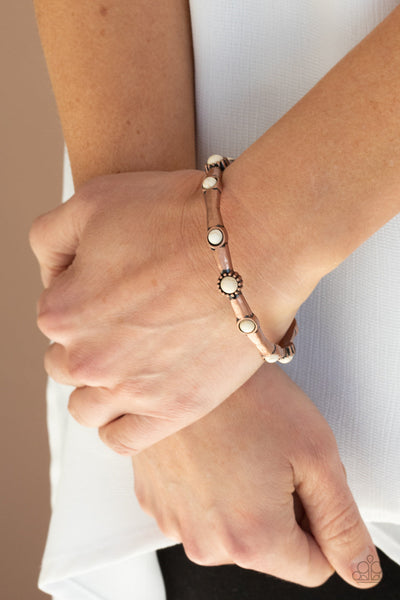 Rebel Sandstorm - Copper Paparazzi Bracelet (#2410)