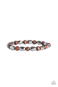 Resilient - Brown-Paparazzi Bracelet (#1405)