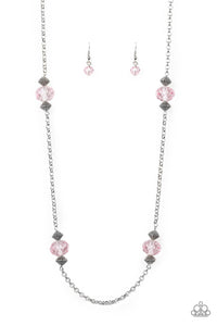 Paparazzi Necklace - Season of Sparkle - Pink (#521)