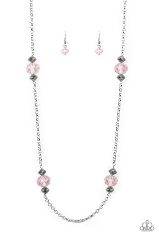 Paparazzi Necklace - Season of Sparkle - Pink (PZ-521)