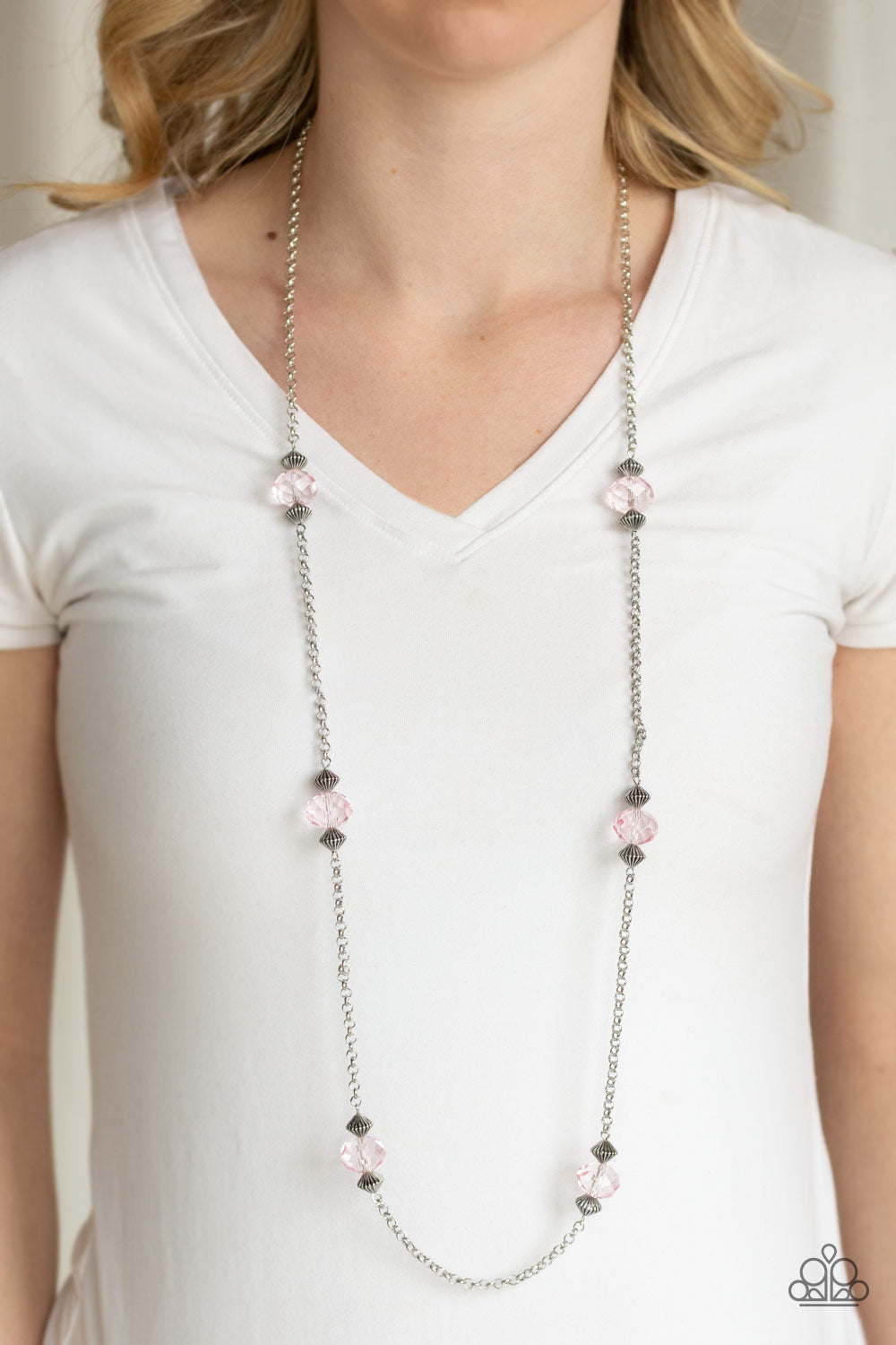 Paparazzi Necklace - Season of Sparkle - Pink (PZ-521)