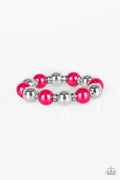 So Not Sorry - Pink Paparazzi Bracelet (#2243)