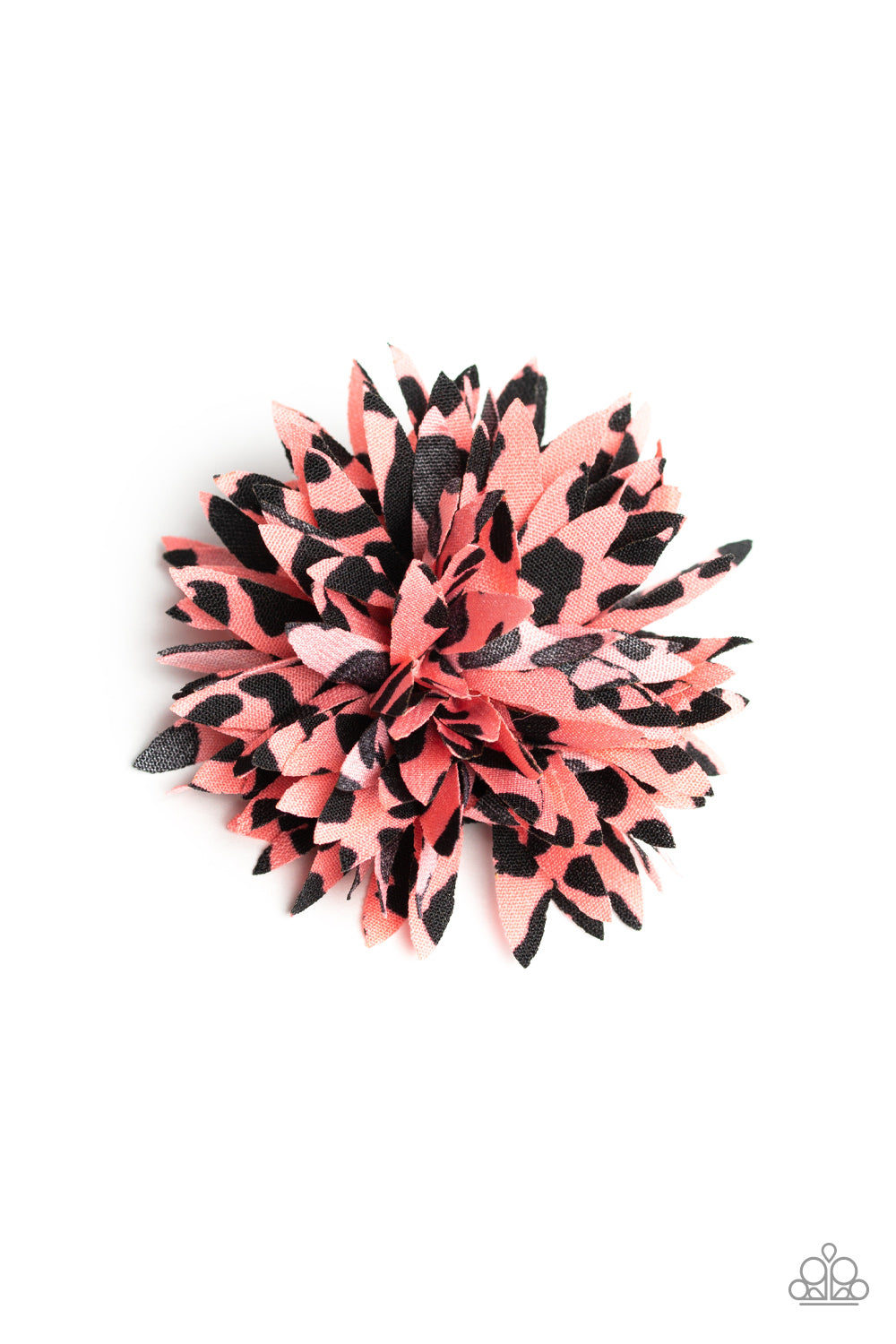 Paparazzi Hair Accessories Clip - Splattered Splendor - Pink