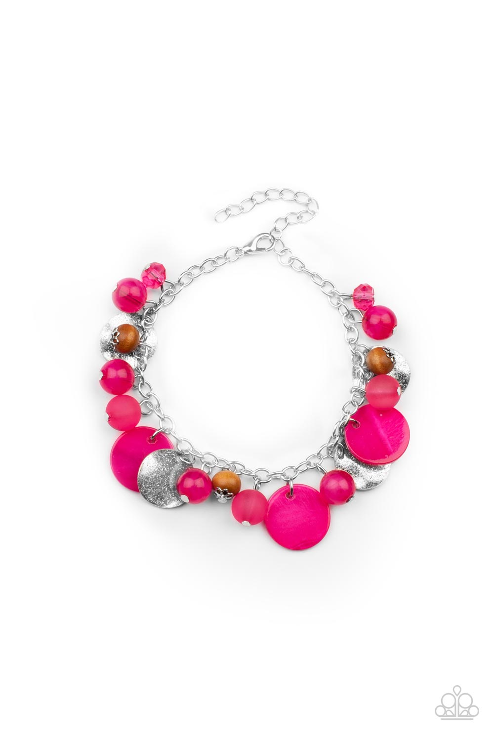 Springtime Springs - Pink Paparazzi Bracelet (#2456)