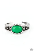 Springtime Trendsetter - Green Paparazzi Bracelet (PZ-5372)