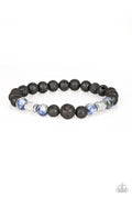 Strength - Blue-Paparazzi Urban Bracelet (PZ-957)