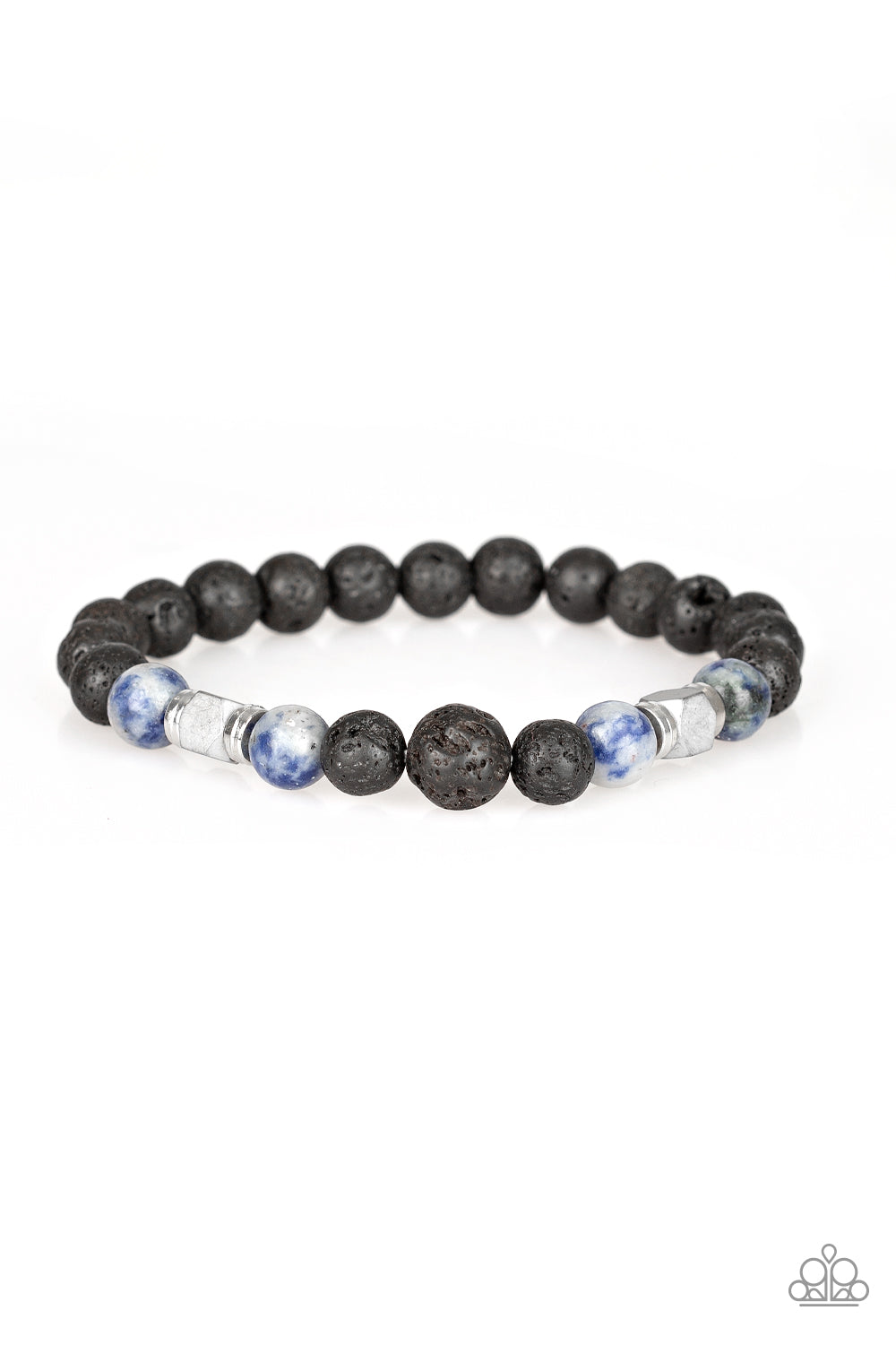 Strength - Blue-Paparazzi Urban Bracelet (PZ-957)