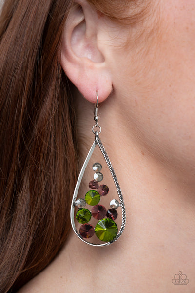 Tempest Twinkle - Multi - Paparazzi Earrings