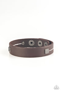 Paparazzi Urban Bracelet - Totally Trailblazing - Brown (UB112)