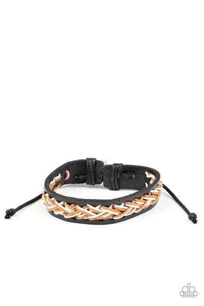 Urban Rambler - Brown-Paparazzi Bracelet (#1587)