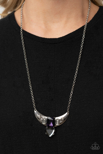 You the TALISMAN! - Purple Paparazzi Necklace