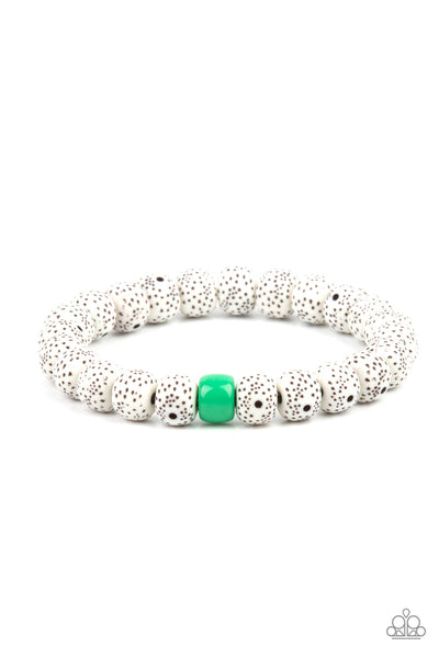 ZEN Second Rule - Green Paparazzi Bracelet