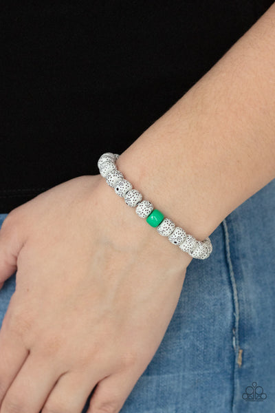 ZEN Second Rule - Green Paparazzi Bracelet