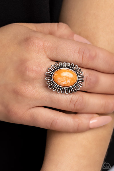 Anasazi Arbor - Orange Paparazzi Ring (T13)