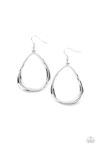 ARTISAN Gallery - Silver Paparazzi Earring (#005)