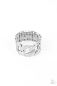 Industrial Insider - Silver Paparazzi Ring (P8)