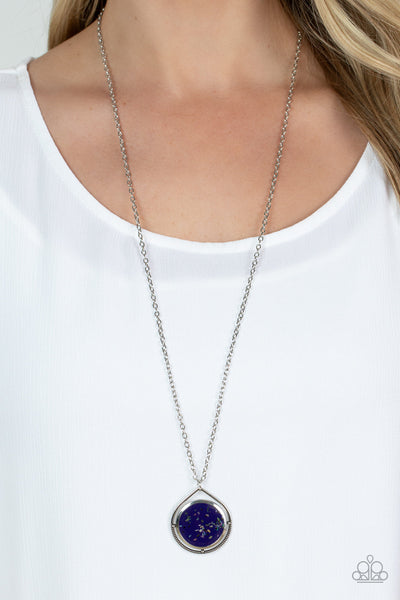 Pacific Periscope - Purple Paparazzi Necklace
