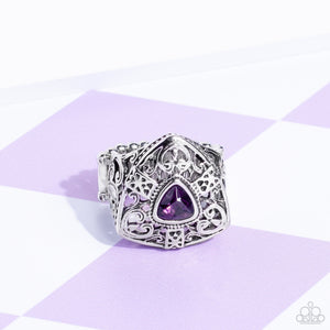 Charismatic Couture - Purple Paparazzi Ring (R376)