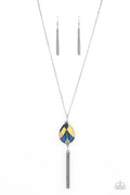Interstellar Solstice - Purple Paparazzi Necklace (#3676)