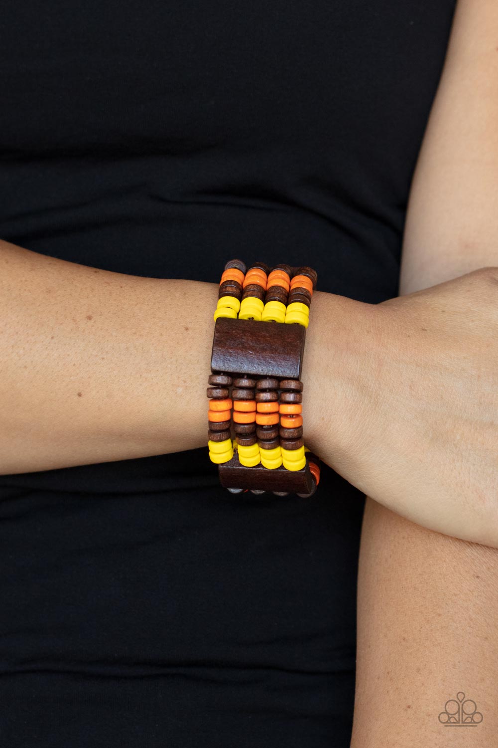 Aruba Attire - Multi Paparazzi Bracelet (PZ-2900)