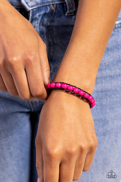 Epic Explorer - Pink Paparazzi Bracelet