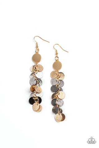 Game CHIME - Multi Paparazzi Earring