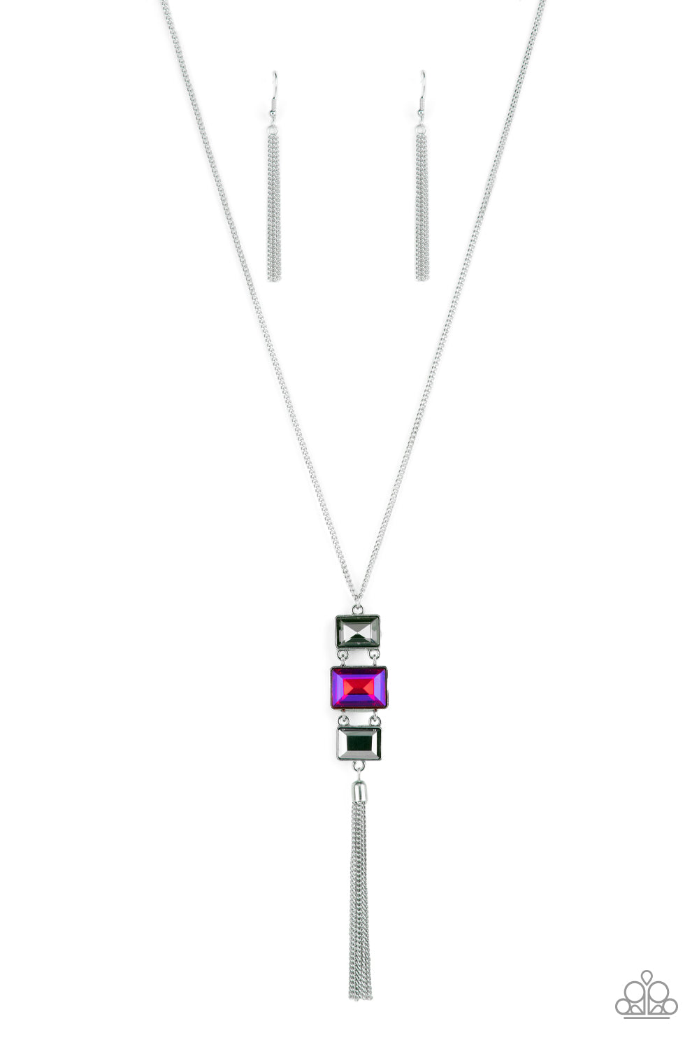 Uptown Totem - Pink Paparazzi Necklace (#3467)