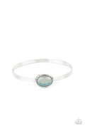 Misty Meadow - Blue Paparazzi Bracelet (PZ-705)