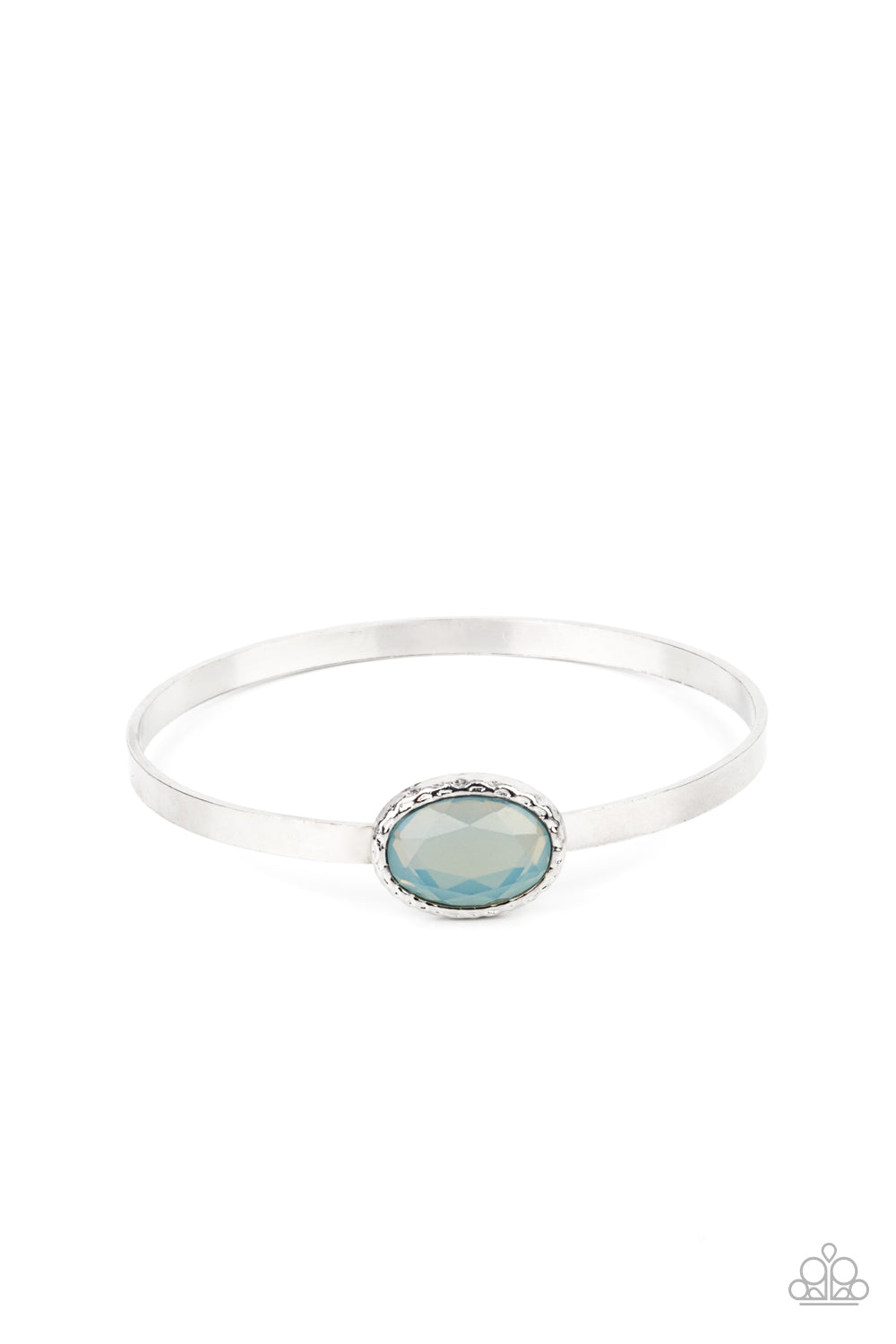 Misty Meadow - Blue Paparazzi Bracelet (PZ-705)