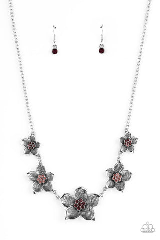 Wallflower Wonderland - Purple Paparazzi Necklace