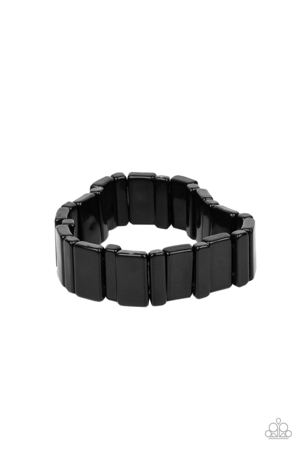 In Plain SIGHTSEER - Black Paparazzi Bracelet (#3600)