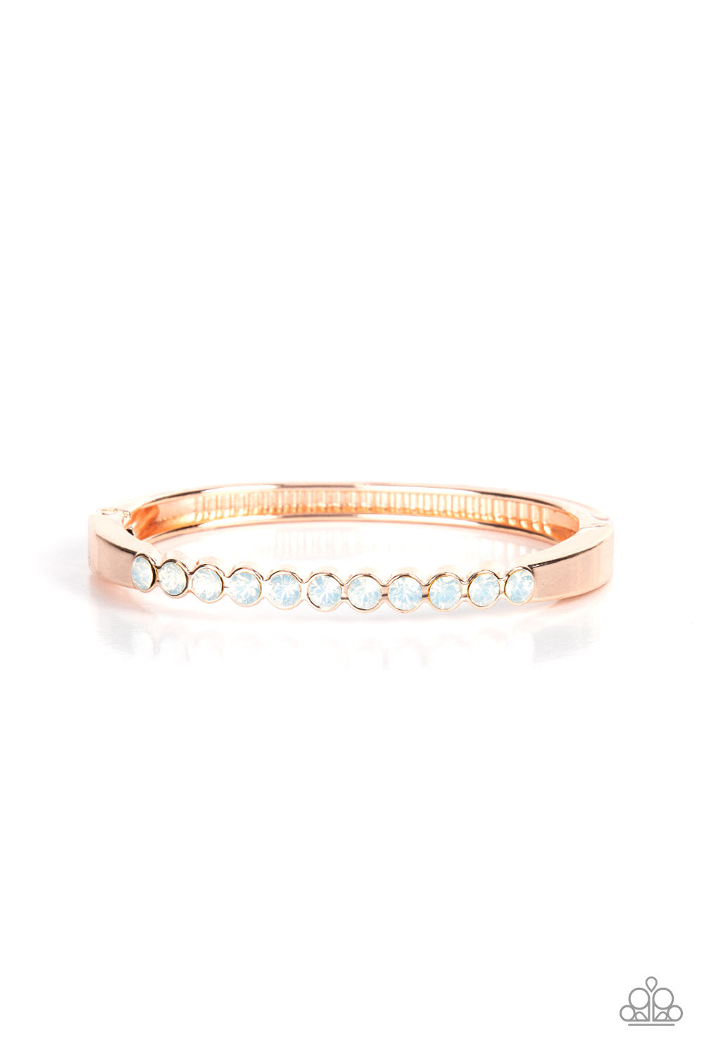 Mystical Masterpiece - Rose Gold Paparazzi Bracelet (#3898)