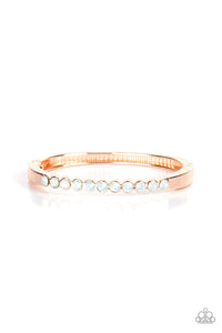 Mystical Masterpiece - Rose Gold Paparazzi Bracelet (#3898)