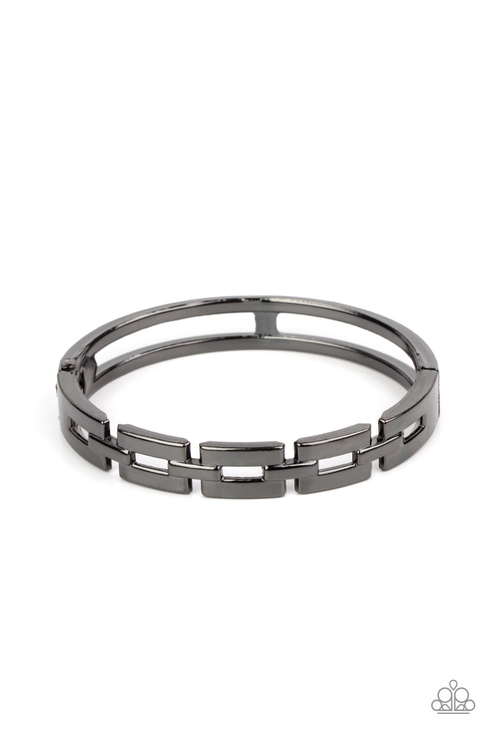 Closed Circuit Strategy - Black Paparazzi Bracelet (#1854)