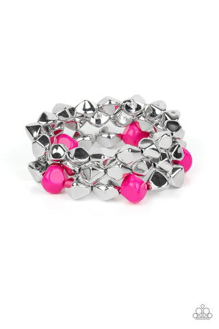 A Perfect TENACIOUS - Pink Paparazzi Bracelet (#4555)