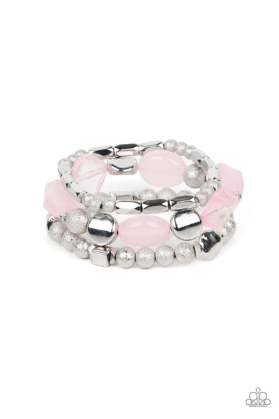 Marina Magic - Pink  Paparazzi Bracelet (#4767)