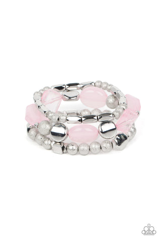 Marina Magic - Pink  Paparazzi Bracelet (#4767)