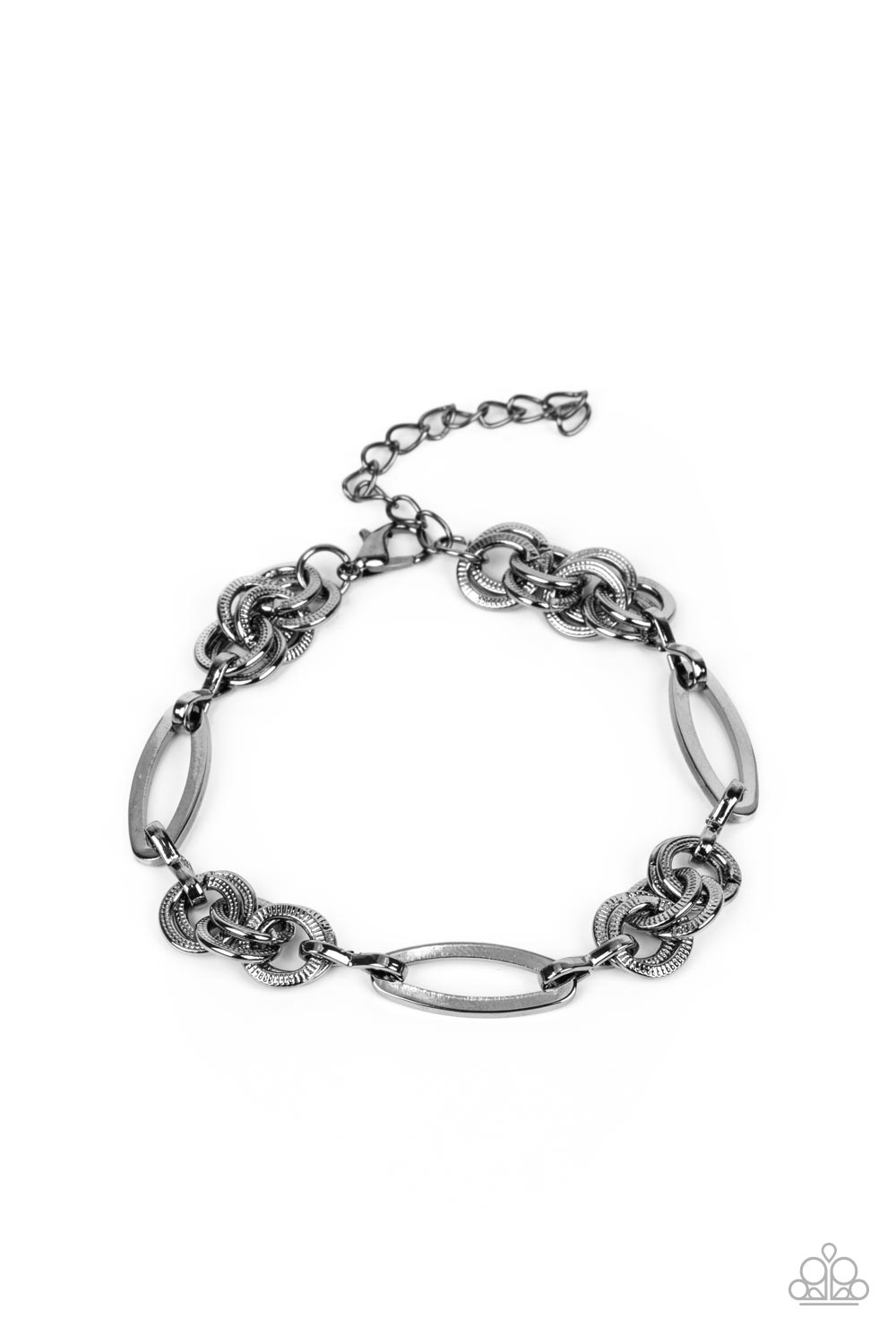 Chic Charmer - Black Paparazzi Bracelet (1431)