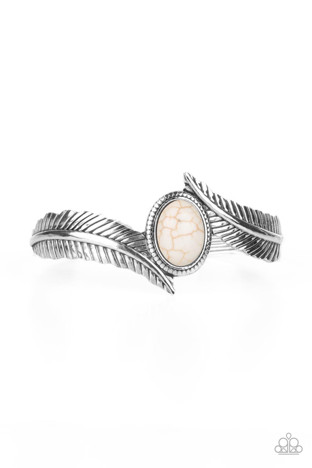 Wild Wild NEST - White Paparazzi Bracelet (5195)