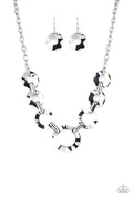 Mechanical Masterpiece - Silver Paparazzi Necklace (PZ-883)