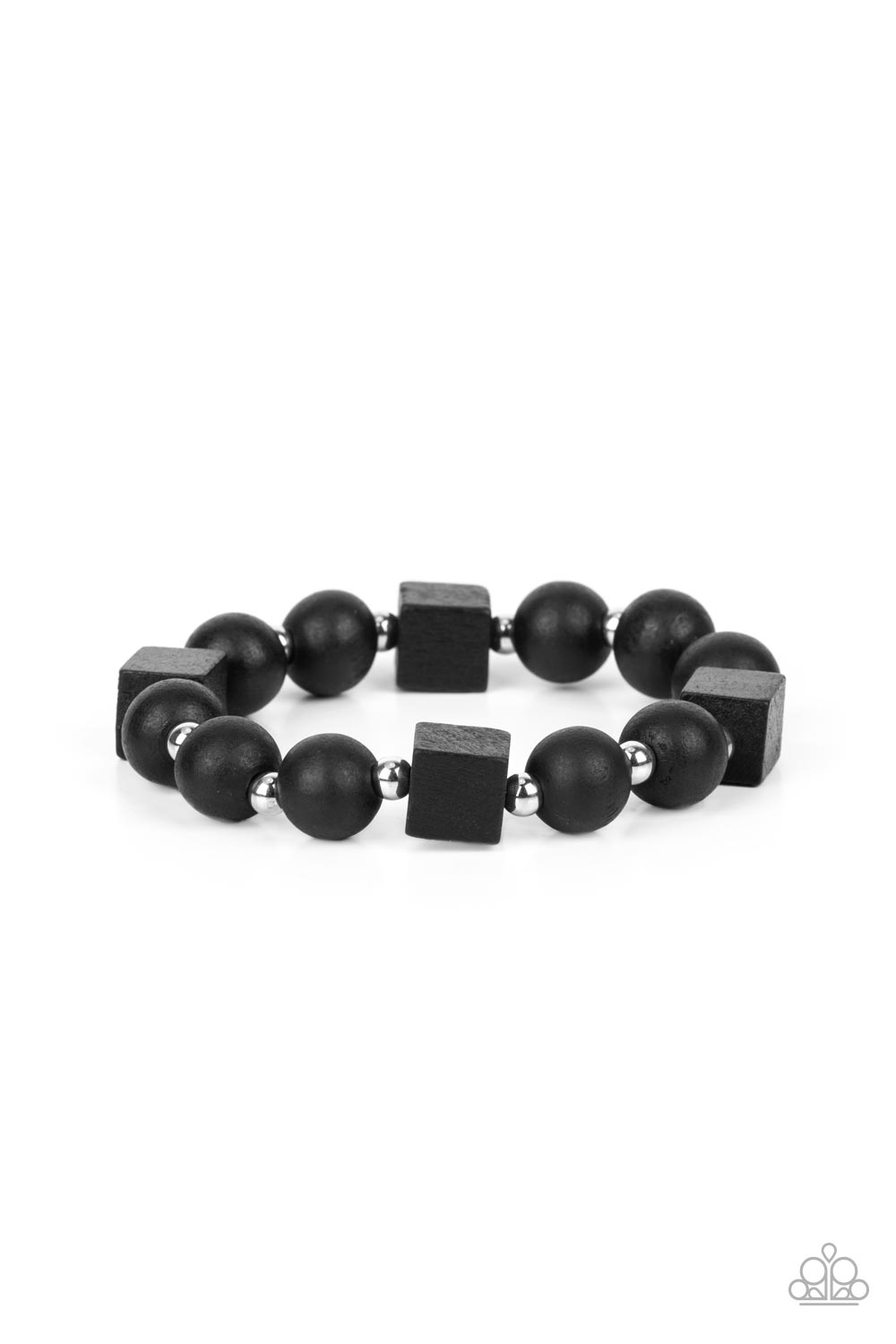 Timber Trendsetter - Black Paparazzi Bracelet (#1205)