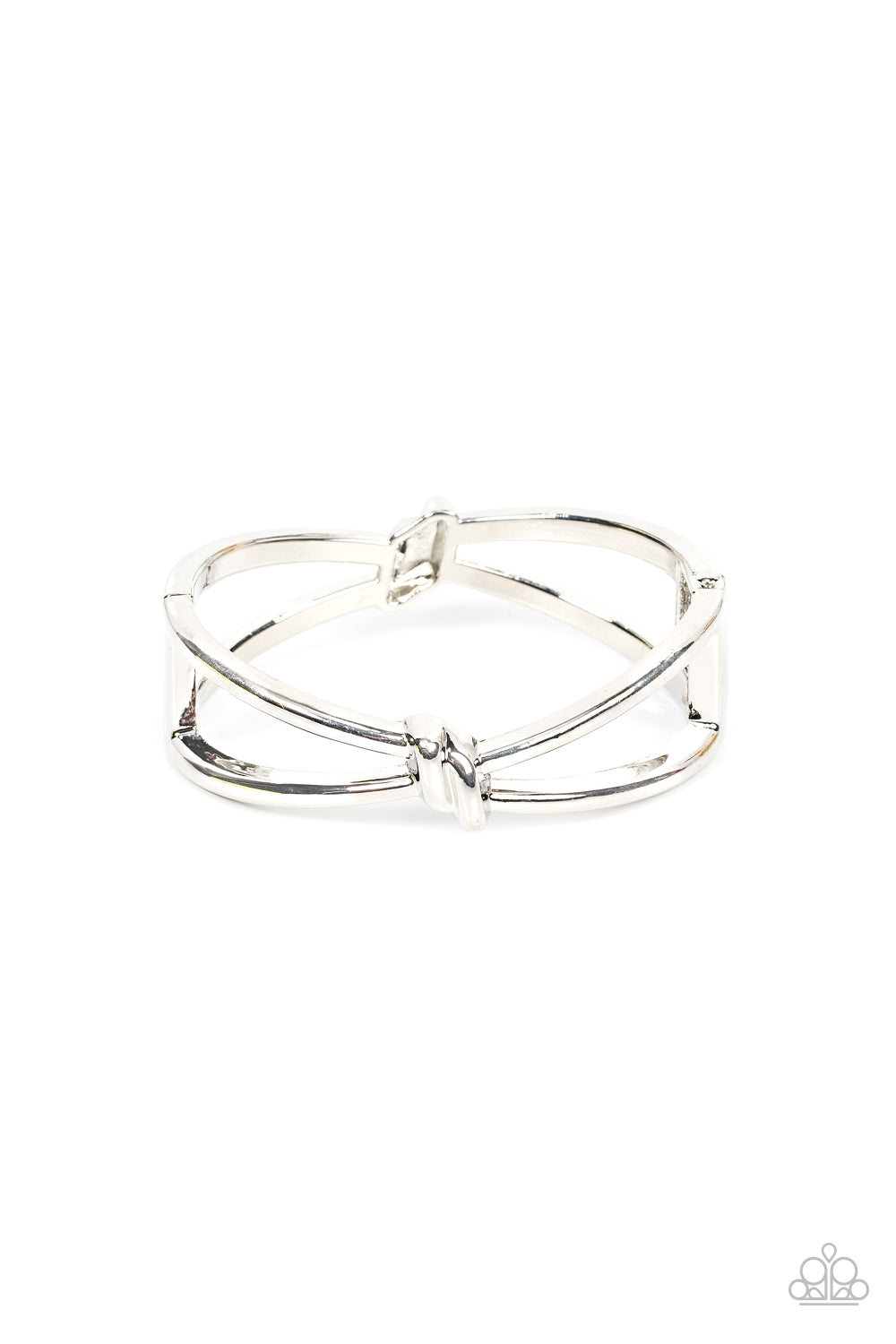 KNOT My First Rodeo - Silver Paparazzi Bracelet (PZ-3882)