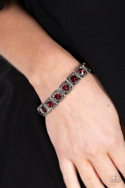 Cache Commodity - Red Paparazzi Bracelet (#534)