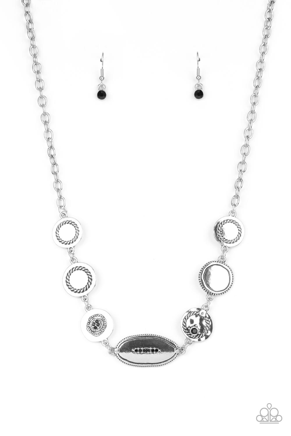 Uniquely Unconventional - Black Paparazzi Necklace (#4557)