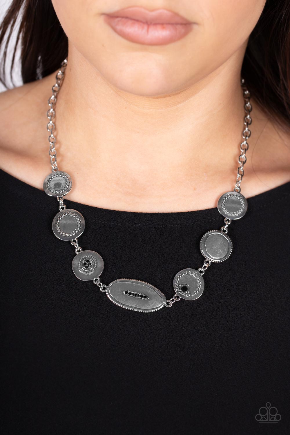 Uniquely Unconventional - Black Paparazzi Necklace (#4557)