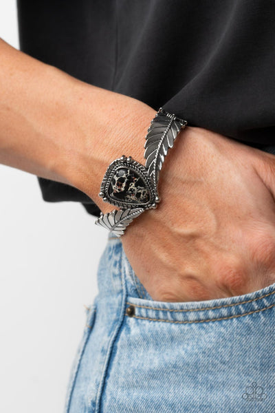 Desert Roost - Black Paparazzi Bracelet (#1504)