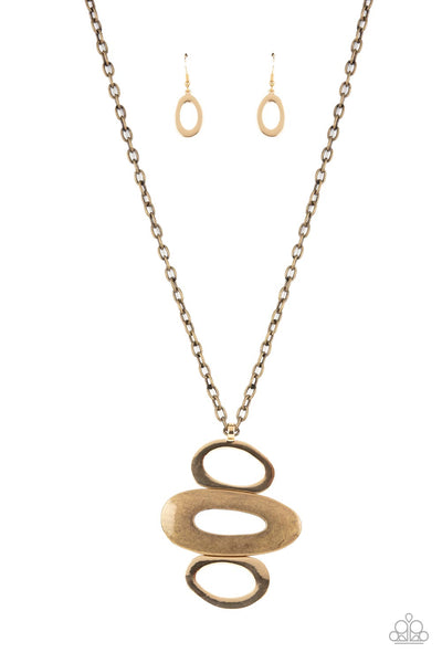 Rare Relic - Brass Paparazzi Necklace