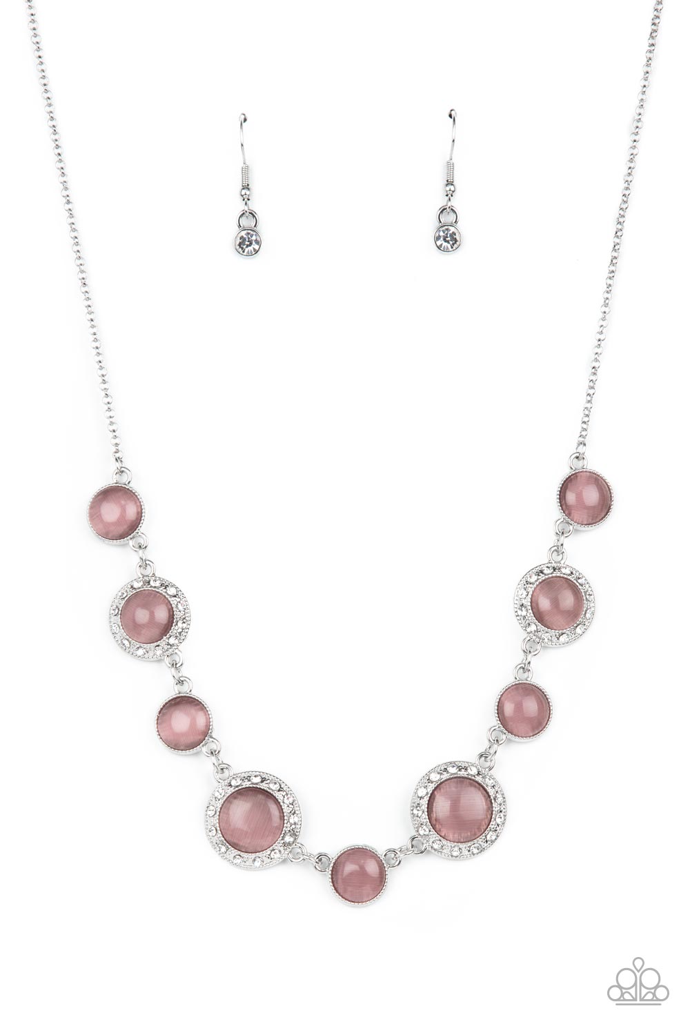 Too Good to BEAM True - Purple Paparazzi Necklace (PZ-4757)